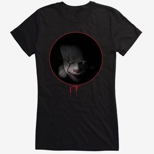 IT Pennywise Evil Stare Girls T-Shirt